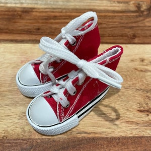 Mini Converse/gnome Shoes/doll Shoes/mini Sneakers/sold in Pairs - Etsy