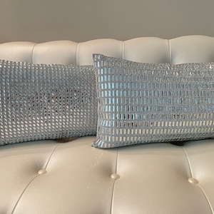 12x 20” Luxury Rhinestone Pillow Cover