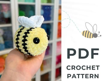 LOW SEW Itty Bitty Bumblebee Crochet Pattern