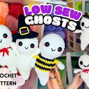 3in1 Costume Ghost Crochet Pattern