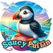 SaucyPuffinCrafts store logo