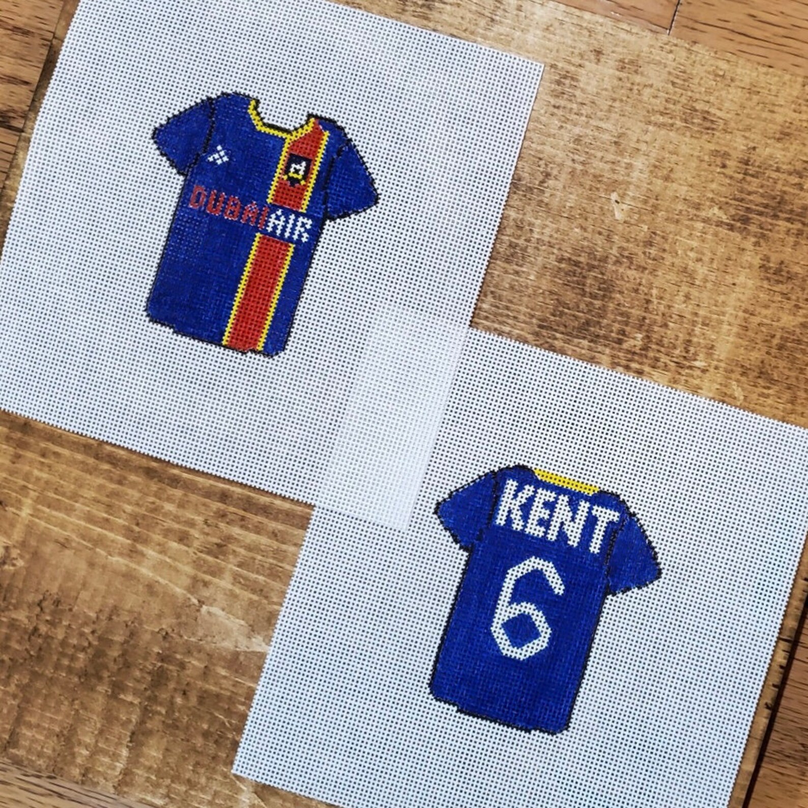 Ted Lasso Roy Kent AFC Richmond Jersey Hand Painted Etsy