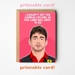 Charles LeClerc-verjaardagskaart
