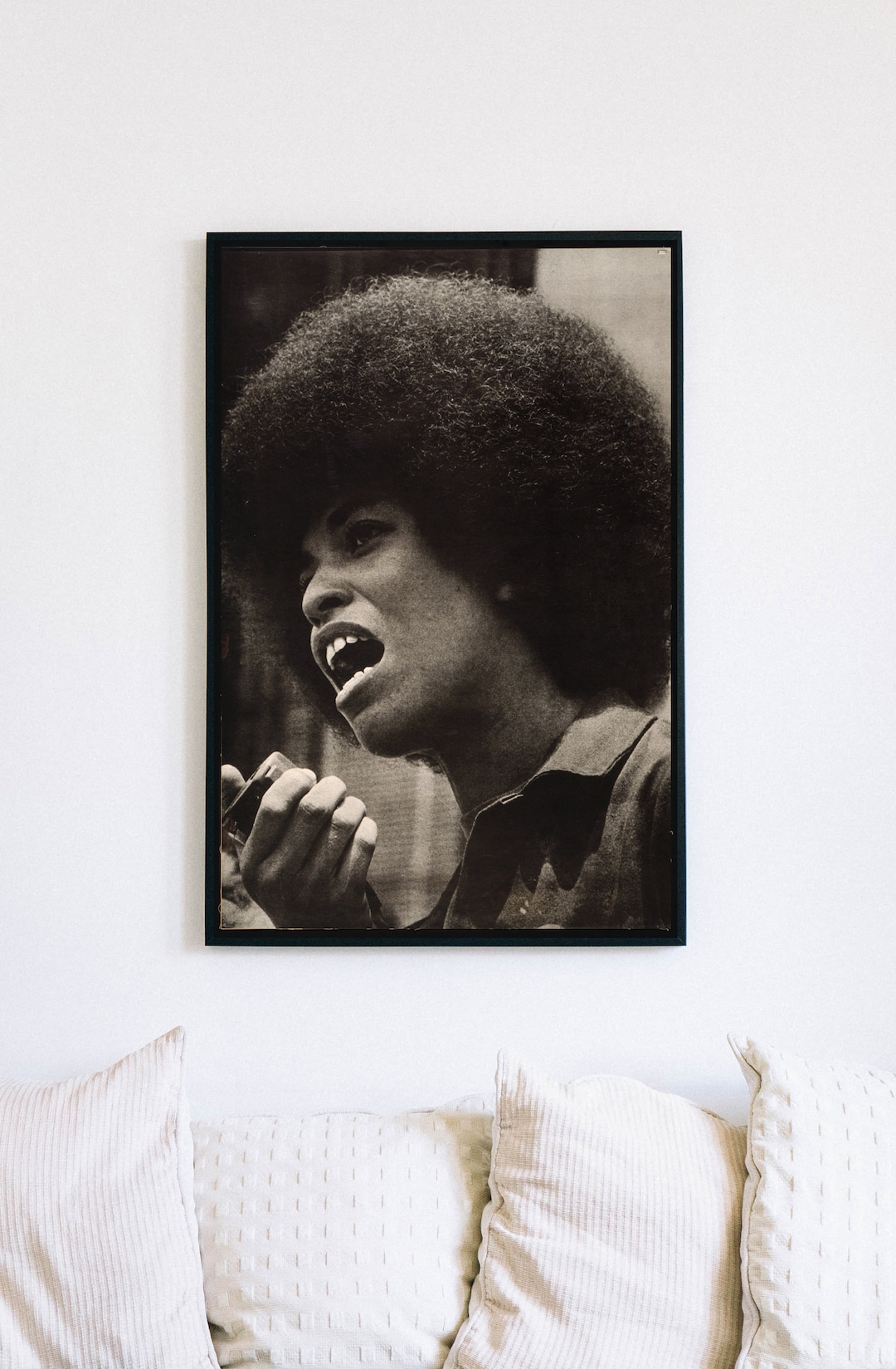 Angela Davis Speech - Vintage Photo Poster - Instant Download Easy ...