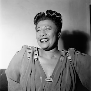 Portrait of Ella Fitzgerald, Nov. 1946  Vintage Photo Poster - Instant Download Easy Print JPG File for Collecting Printing Framing