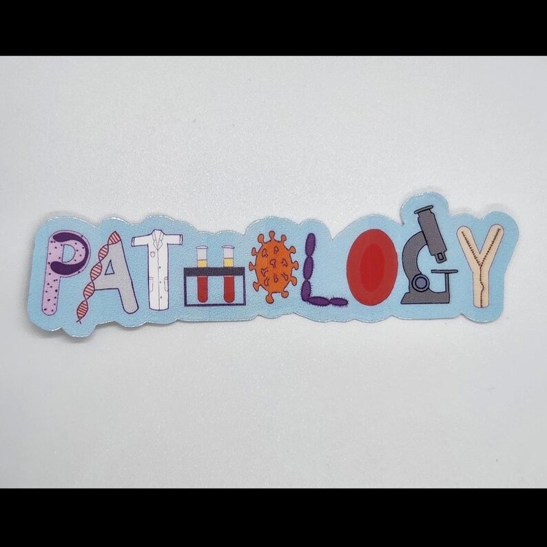 Pathology Sticker - Etsy