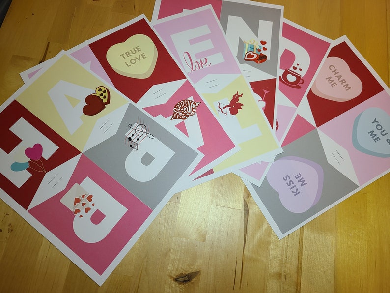 Happy Valentines Day Banner PDF