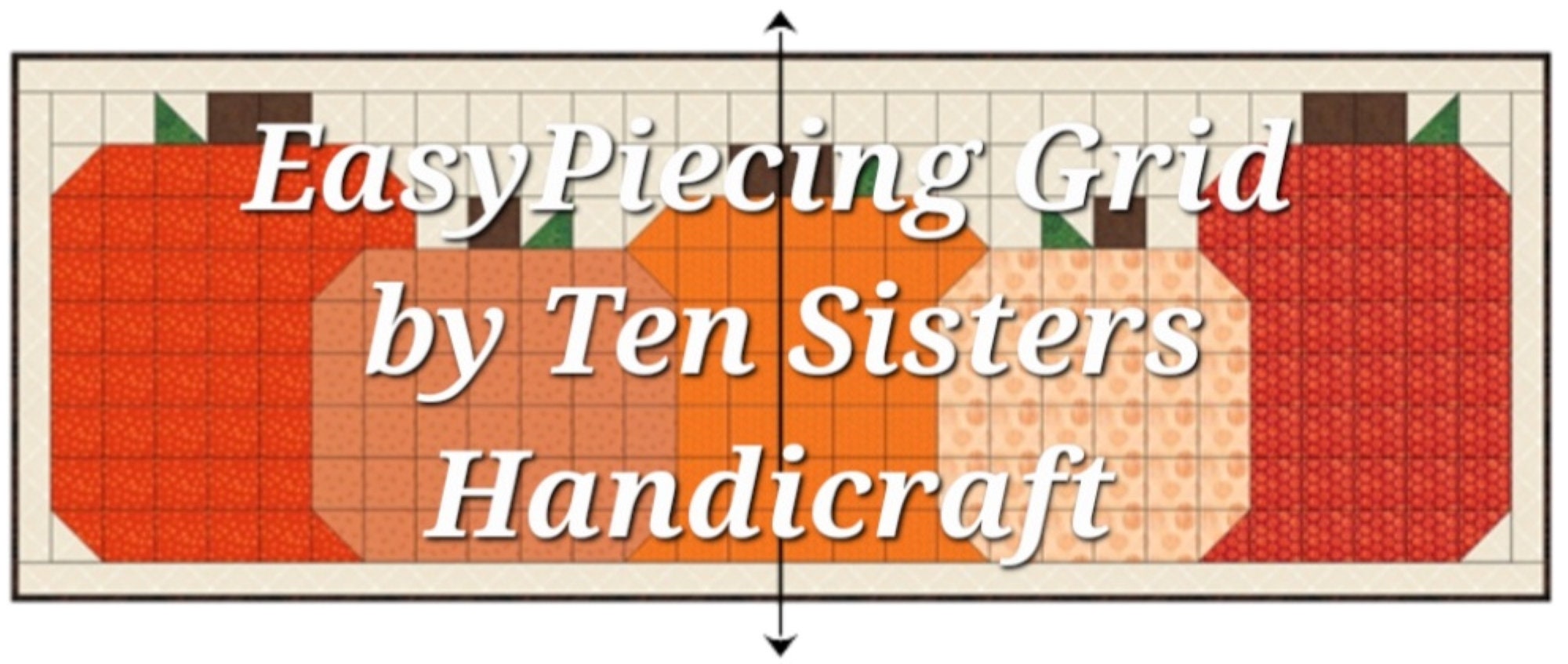 FREE Harvest Time Table Runner Pattern With Purchase Easypiecing Grid