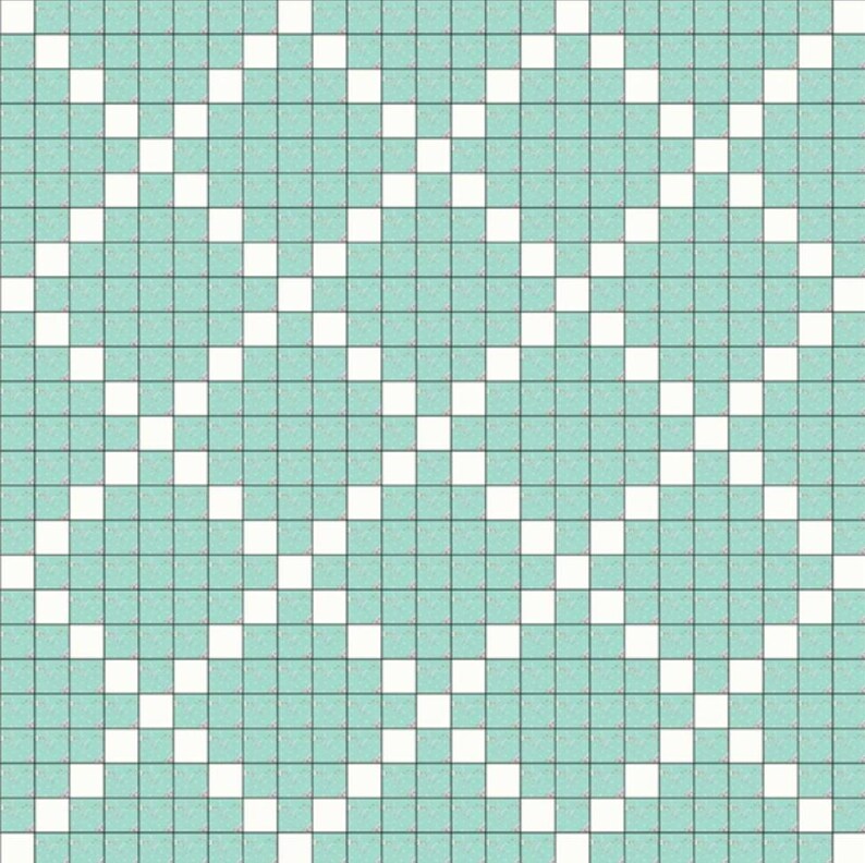 FREE Single Irish Chain Quilt Pattern With Purchase 6easypiecing Grid ...