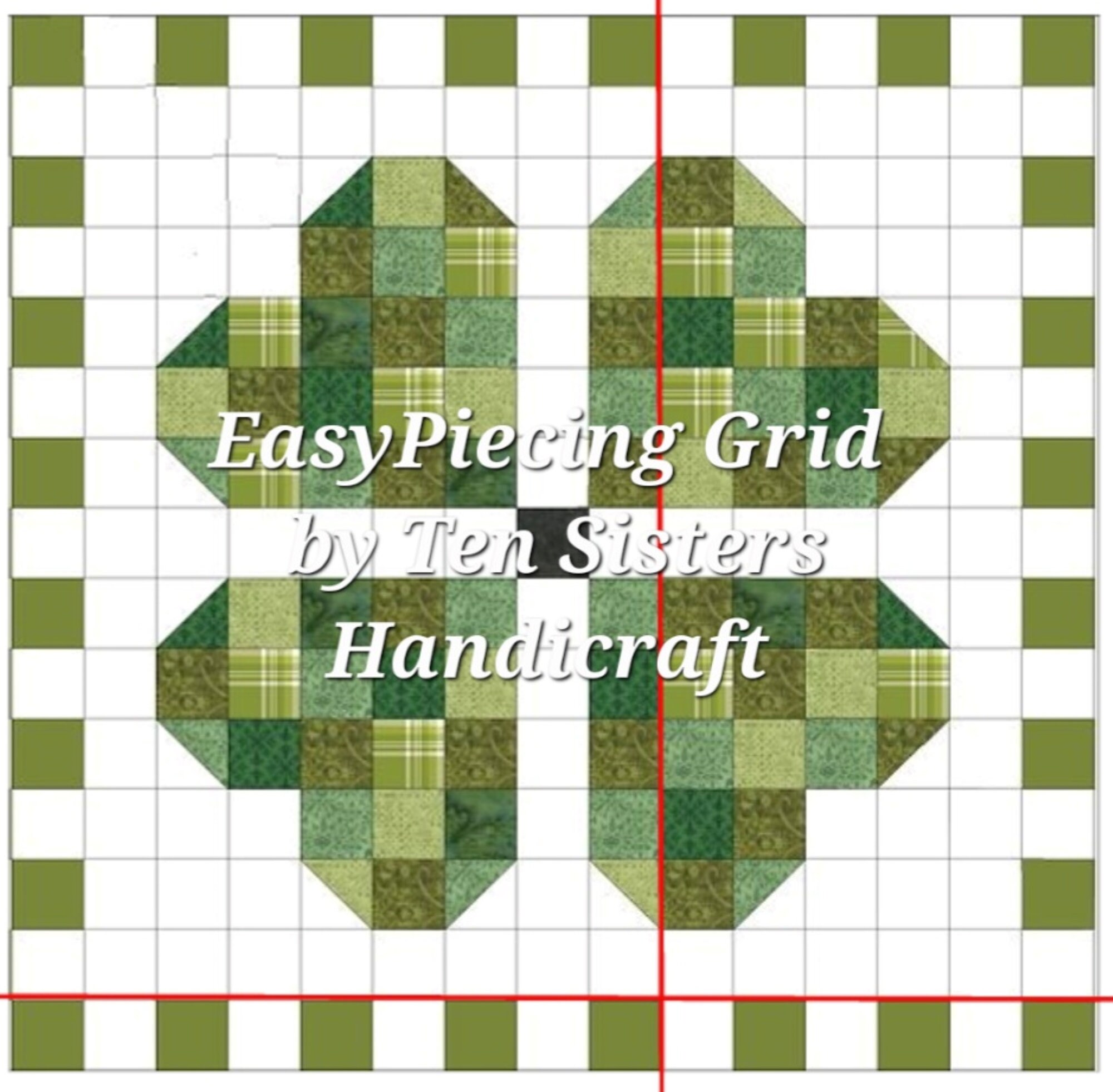FREE Luck of the Irish 2-panel Pattern W/purchase Easypiecing Grid From ...