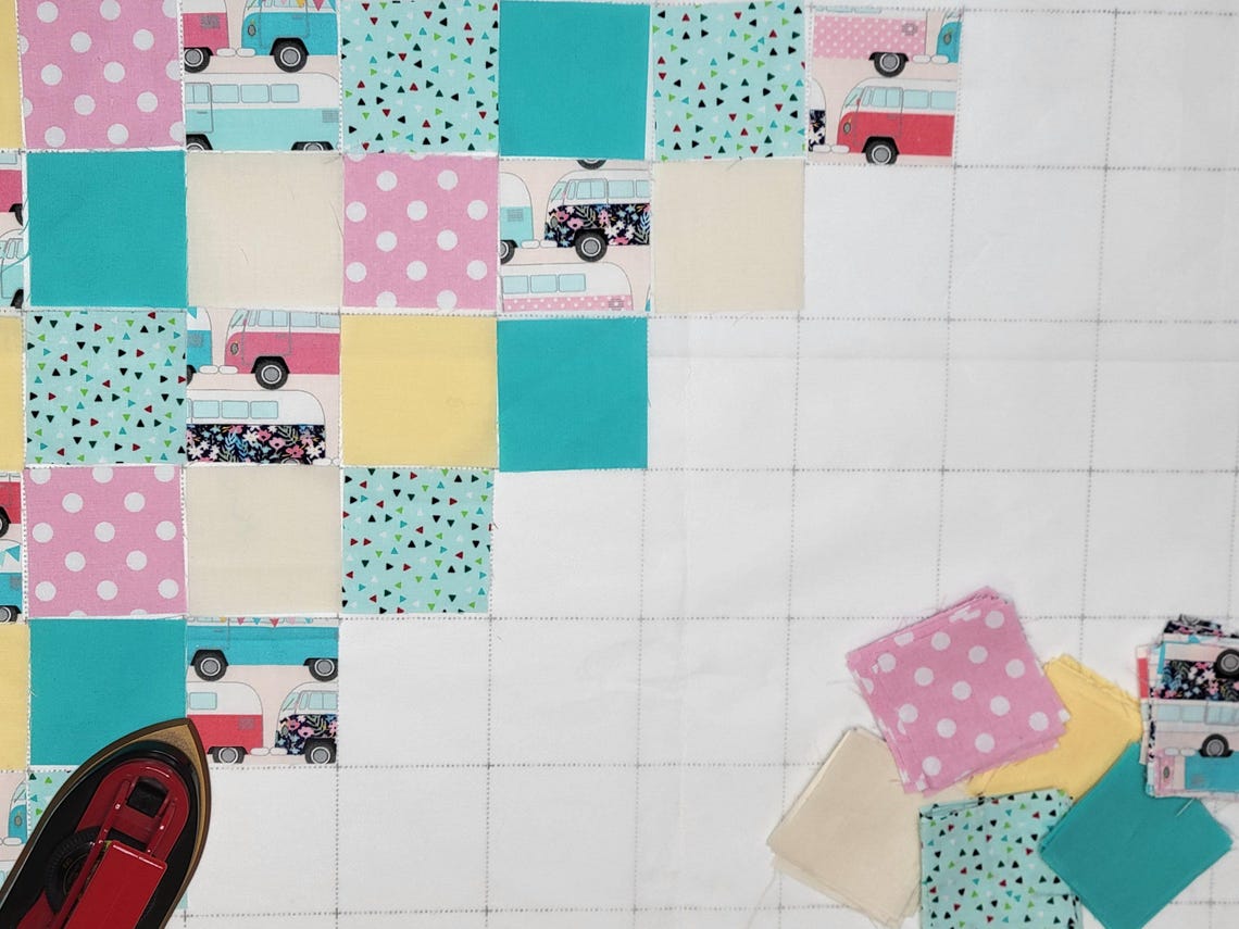 Fat Fall Tree Jpattern Fall Tree Pattern Comes With 2-panels Easypiecing Grid From Ten Sisters ...