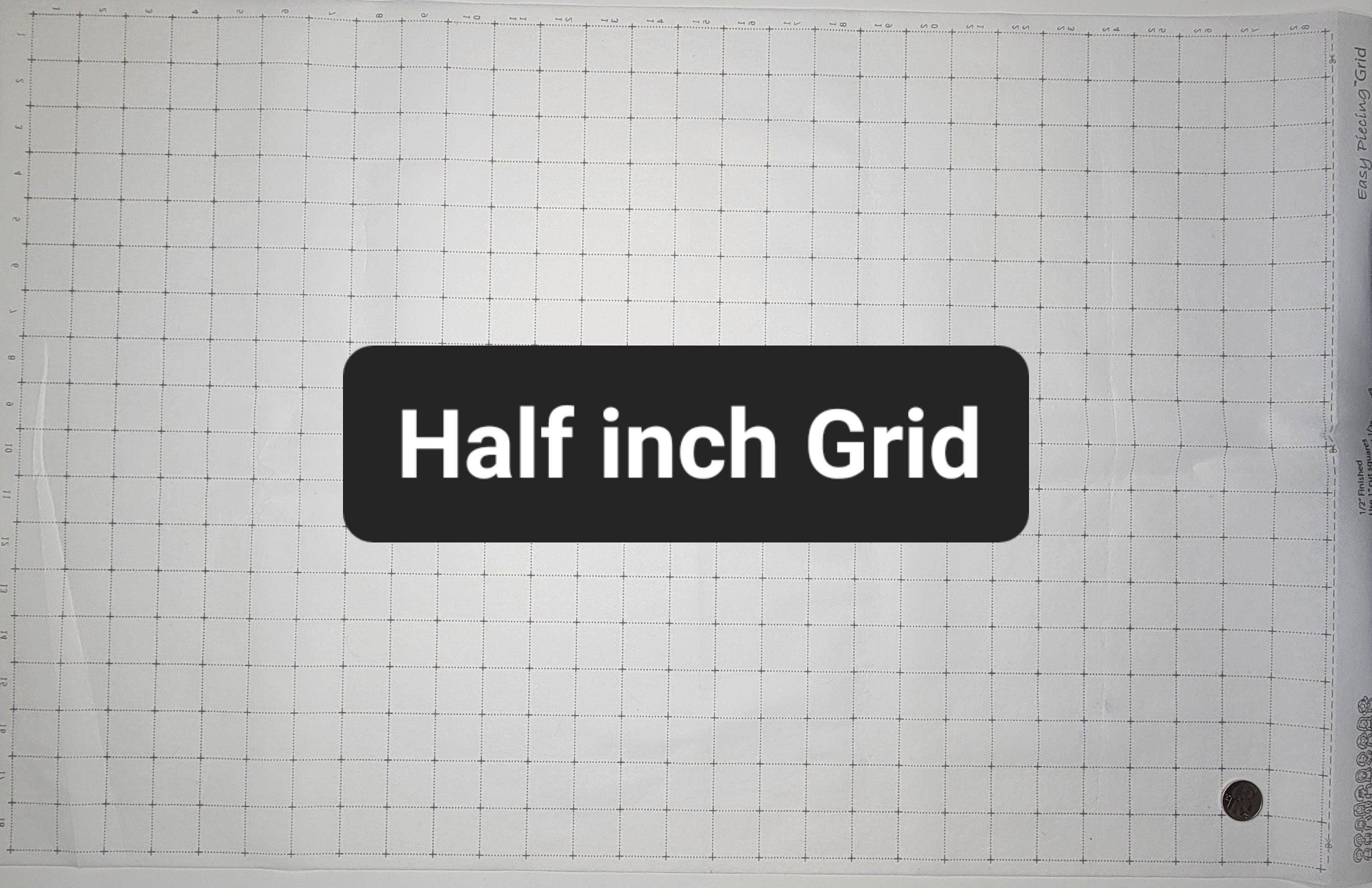 Easypiecing Grid From Ten Sisters Handicraft Half Inch, 1 Inch, 1.5 ...