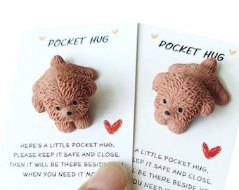 Dog Sympathy Pocket Hug, Pet Loss Gift, Dog Memorial Keepsake