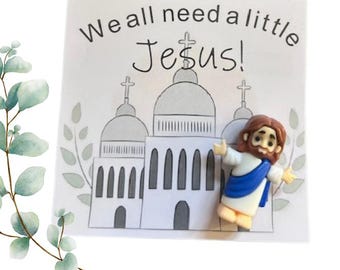 Jesus Pocket Hug, Christian Christmas Gift, Small Faith Keepsake