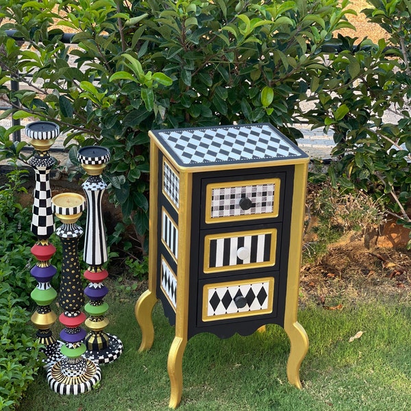 Hand Painted Furniture Etsy