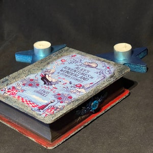 Alice in Wonderland Book Box Alice in Wonderland unique home decor,Alice&#39;s Adventures Gift ,Alice furniture decoration