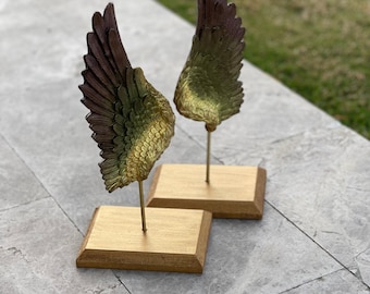 Alas de ángel decorativas, escultura de ángel, alas de ángel, ángel, decoración del hogar, accesorio decorativo, rebajas del Día de la Madre, regalos para mamá