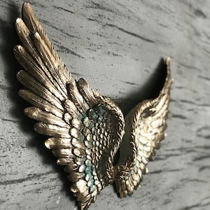 Big Angel Wings Wall Decor, Angel Sculpture, Wings Accessory, Angel Wings Gifts for angel lover, Home decor, Decorative Accessory