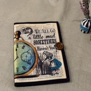 Alice in Wonderland White Rabbit Book Sleeve