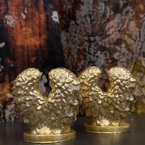 Gold Angel candle Wings,Angel candle holder wings Sculpture,Wings Accessory, Angel Wings,Home decor,Decorative Accessory