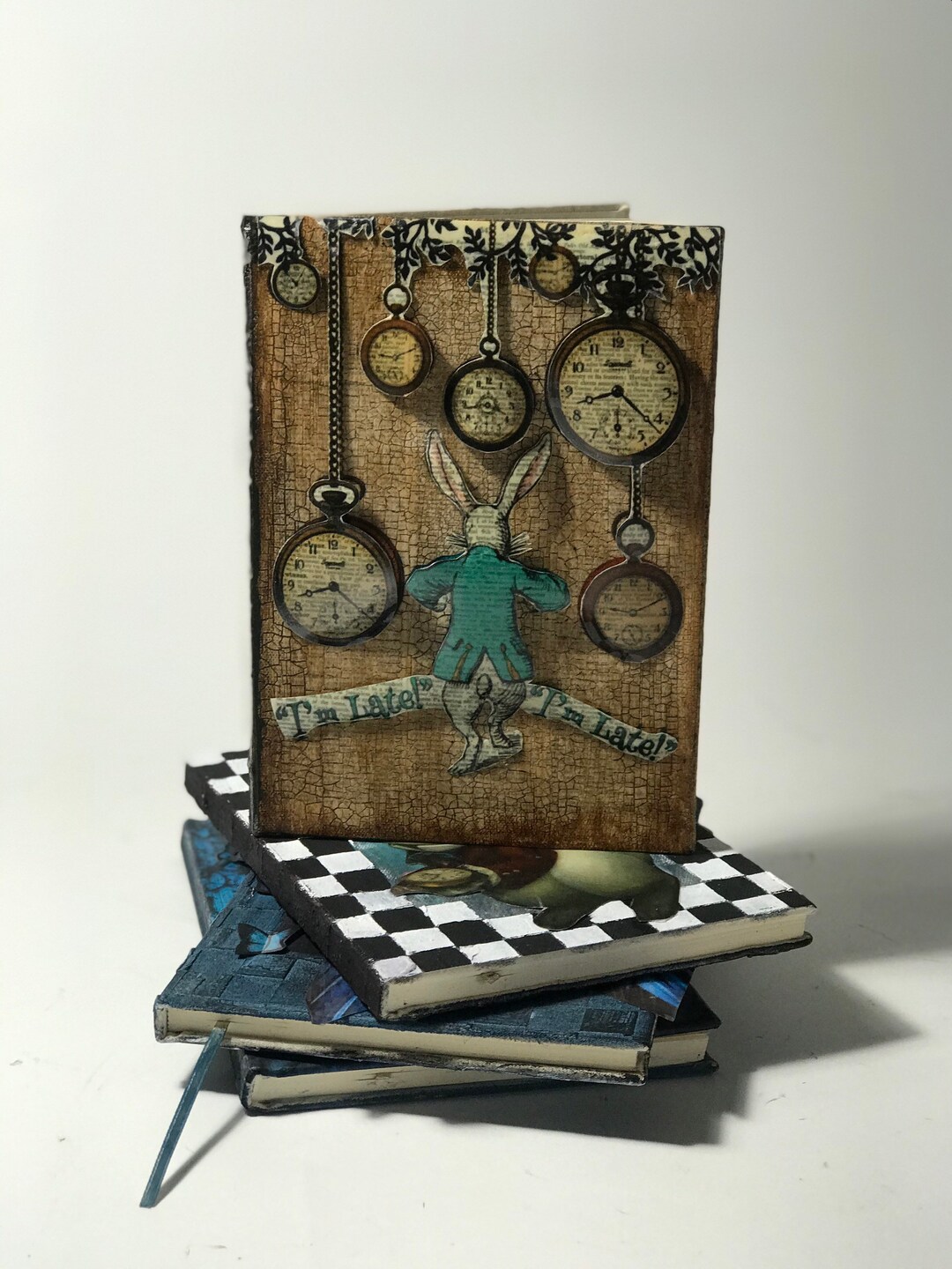 Alice in Wonderland White Rabbit Notebook - Etsy