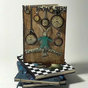 Alice in Wonderland White Rabbit Notebook