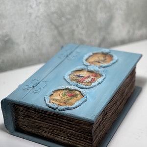Alice in Wonderland Vintage  Book Box, Alice in Wonderland unique home decor,Alice&#39;s Adventures Gift ,Alice furniture decoration, Alice gift