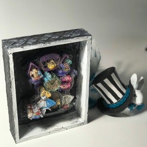 3D Alice in Wonderland unique home decor,Alice&#39;s Adventures Gift Alice in Wonderland characters wall decor ,Alice decoration
