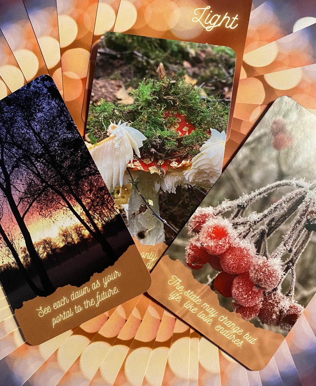 Let the Light in - Intuitive Card Deck - Etsy
