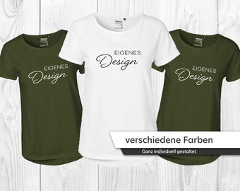 T-Shirt eigenes Design, Gestaltungsservice, verschiedene Farben, komplett personalisiert, JGA, Abitur, Sportverein, Dart,...