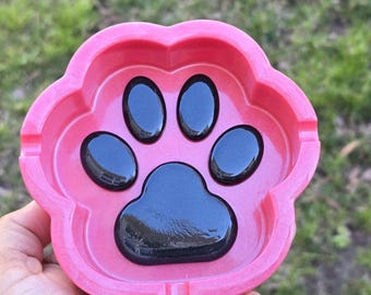 Paw Print Ashtray