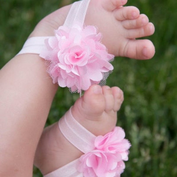 Baby Barefoot Sandal Etsy
