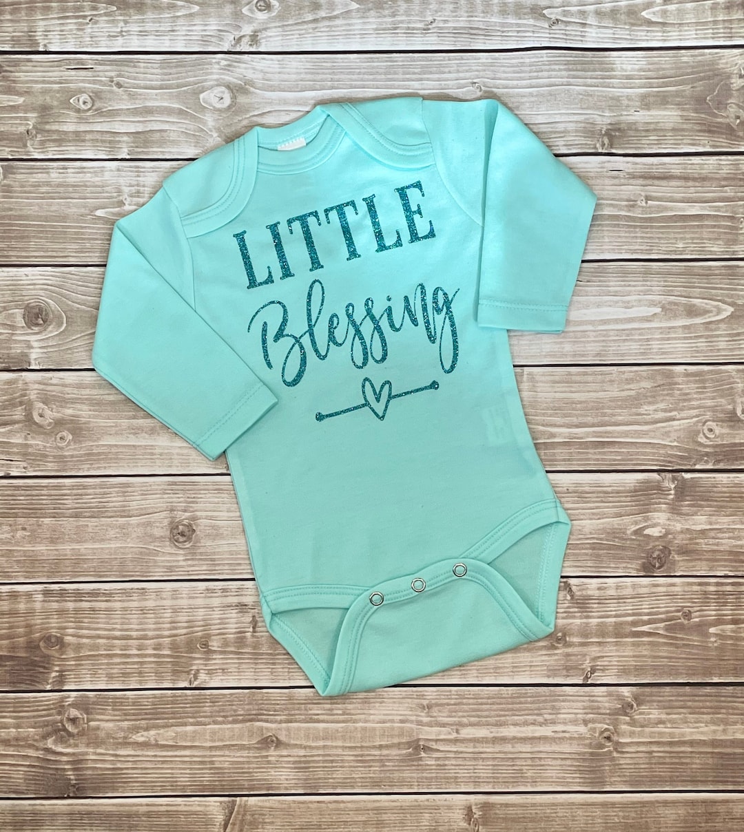 LITTLE BLESSING Baby Girl Bodysuit Baby Girl Clothing Etsy France
