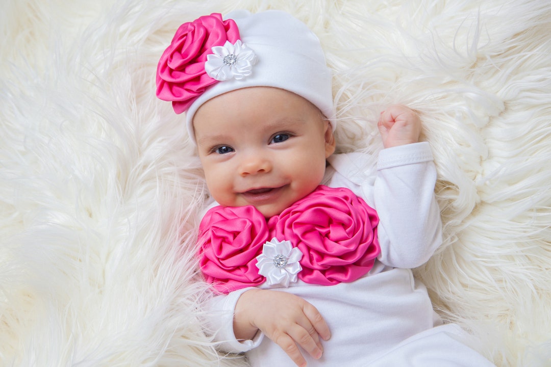 BABY GIRL Gowntake Me Homenewborn Gownbaby Girl Layette Setbaby