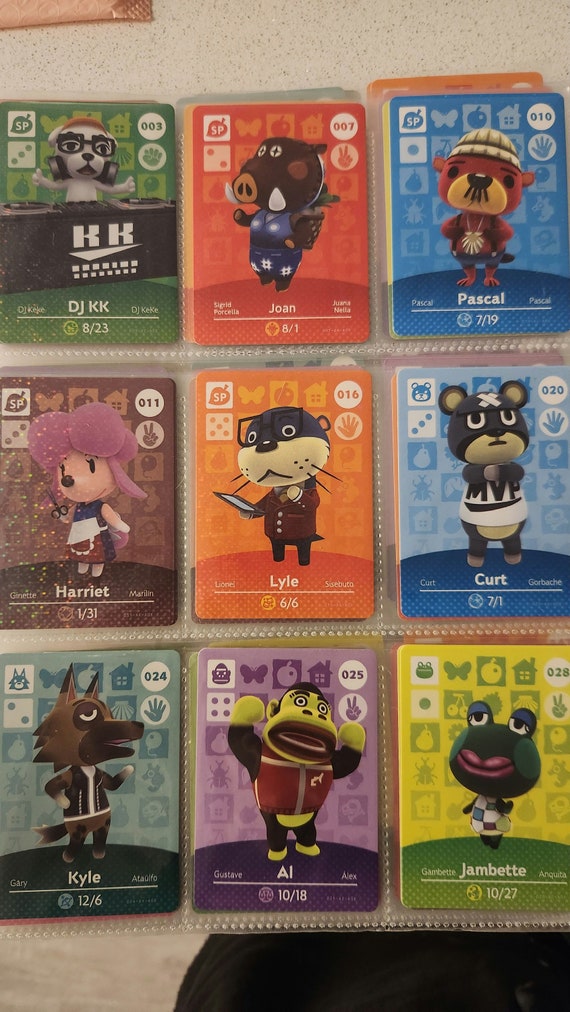 animal crossing binder for amiibo cards Amazon.com: 80 Pockets Binder Holder for Animal Crossing Amiibo Cards, Fits  80 Pcs 2.5 x 3.8-Inches Cards with 40 Removable Sleeves (Leaf, Full-Size  Binder) : Video Games main image 1