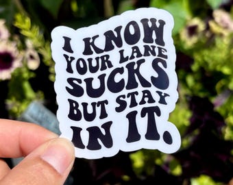 Sarcastic Attitude Sticker | Funny Laptop Decal