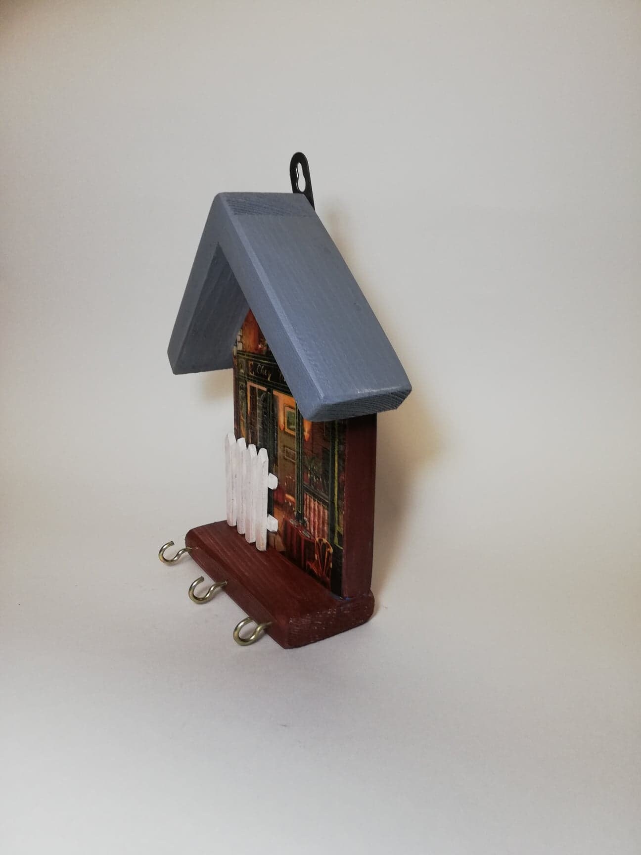 Handmade wooden garden decorhanging decor for keys home and Etsy