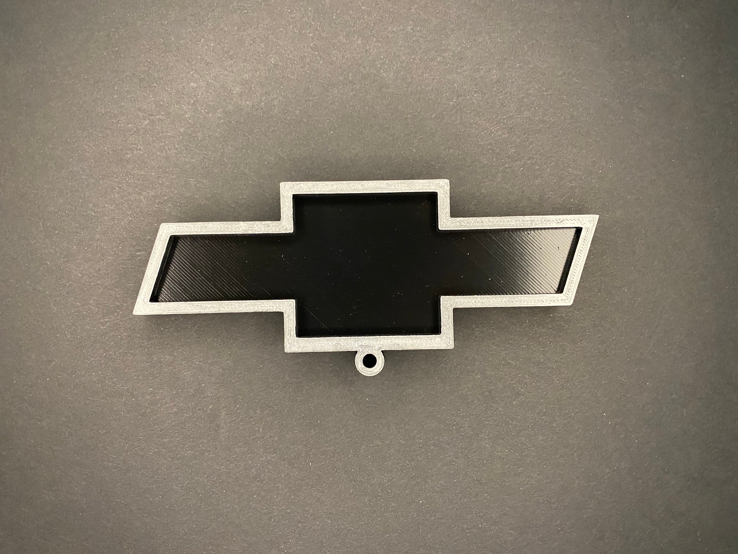 Chevy Bowtie Emblem Crystal | 5/8'' Leverback Earrings main image 0