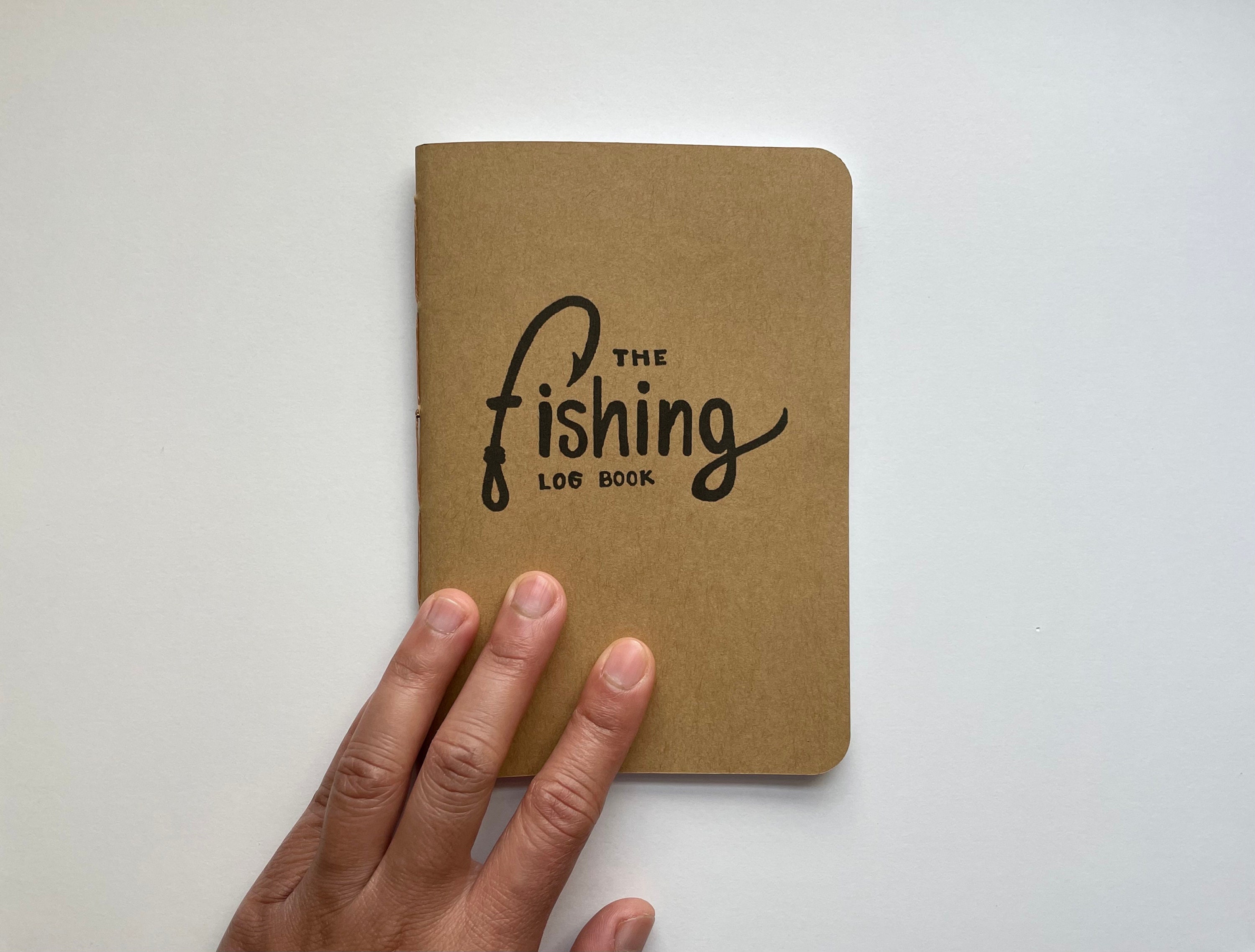 The Fishing log book, Fishing Journal, Fishing Notebook, Personalization  Available