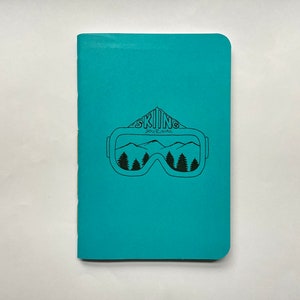 Skiing Journal, Skiing gifts, Personalization Available