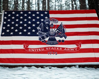 アメリカ陸軍旗 3 x 5フィート。アメリカ陸軍旗。アメリカ陸軍の誇り