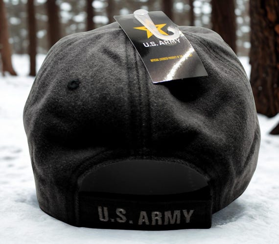 帽子 U.S ARMY HAT Size/L US Army 82nd Airborne Cap. U.S. Army Black Hat. Veteran Gift