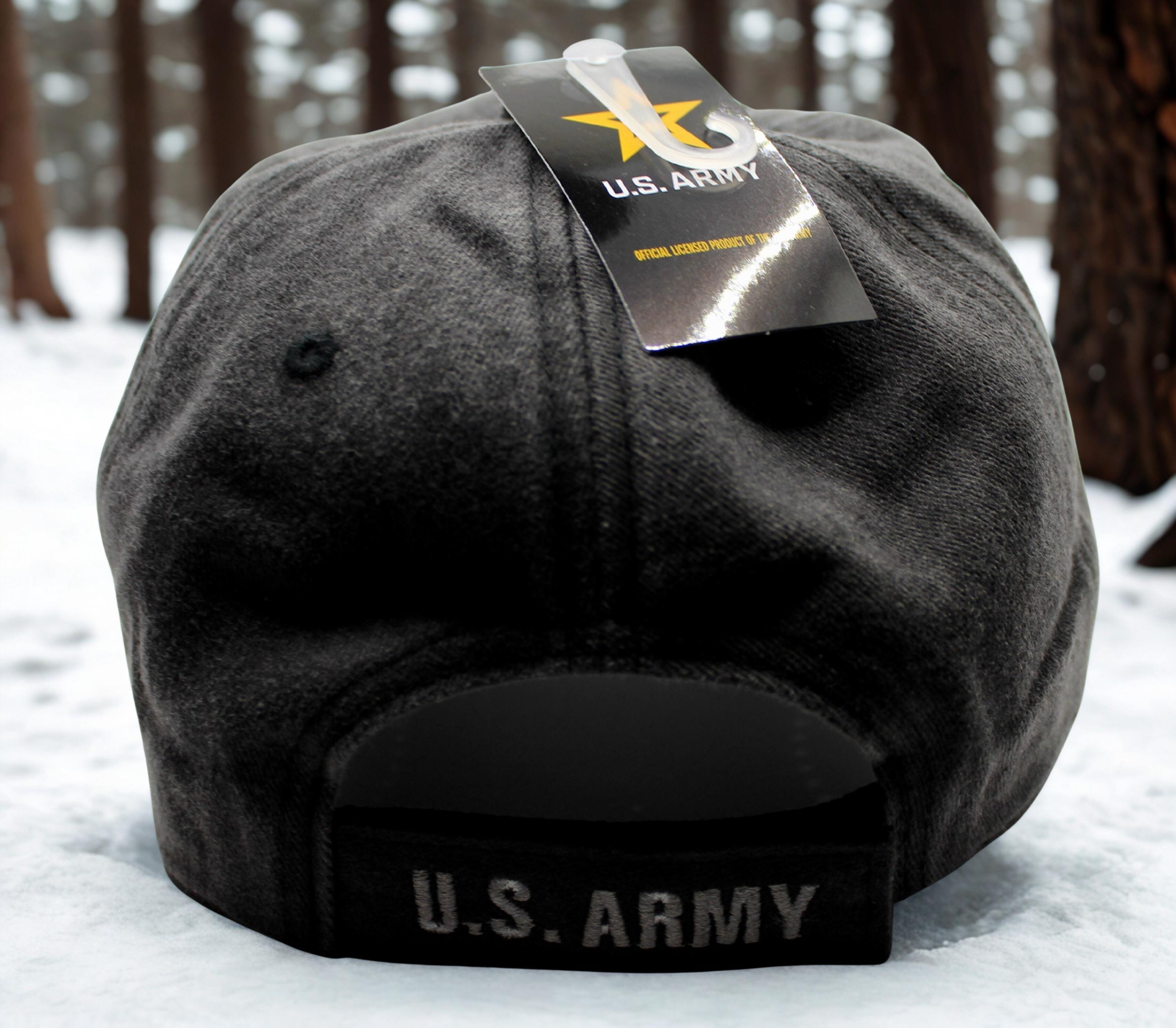 US Army 82nd Airborne Cap. U.S. Army Black Hat. Veteran Gift