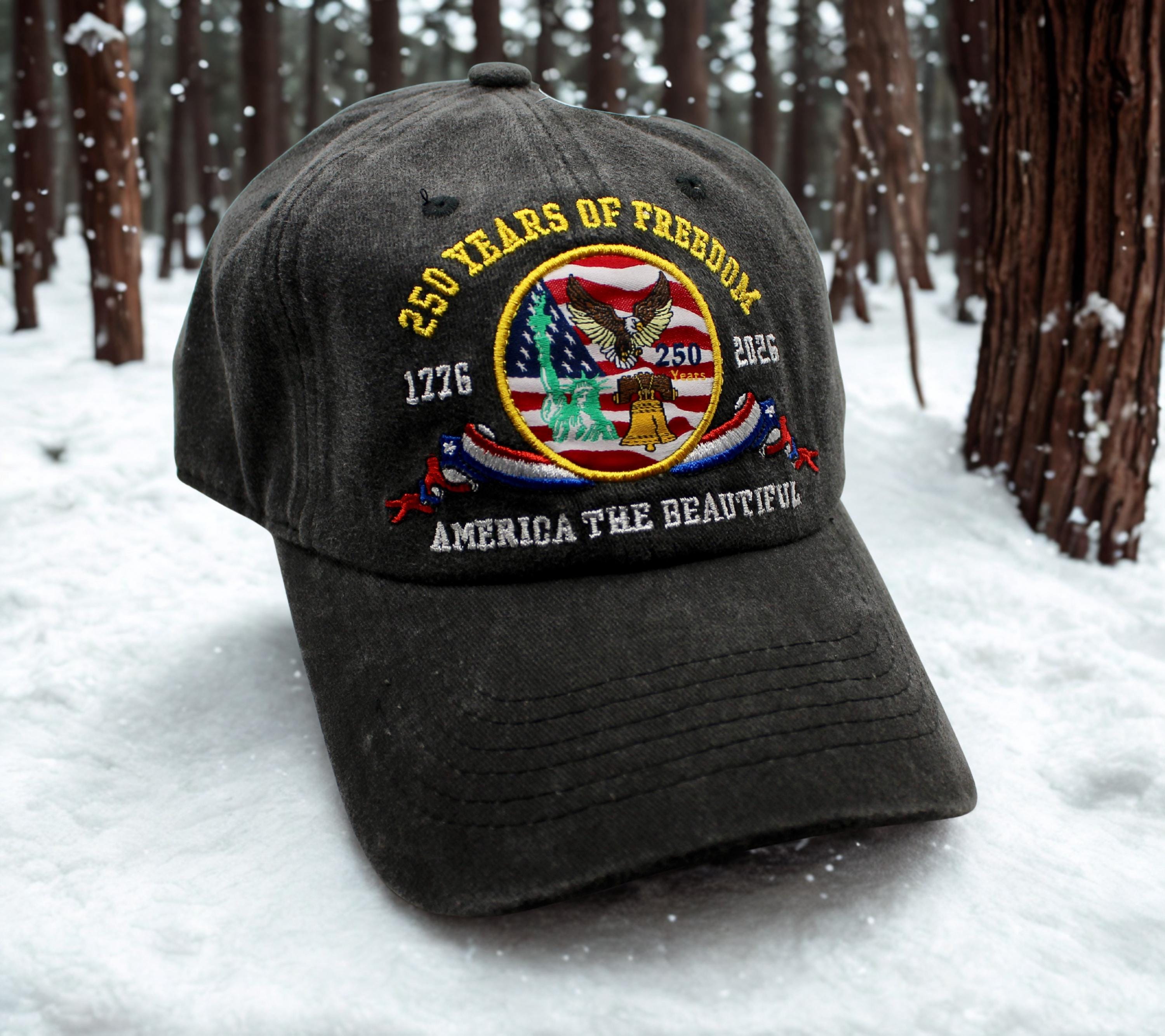 America the Beautiful Hat. 250th Anniversary Freedom Cap  display picture 3