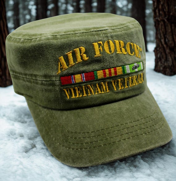 アメリカ空軍ベトナム戦争退役軍人キャップ。USAFベトナム退役軍人