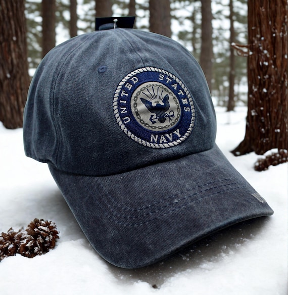 Navy Emblem Cap – Embroidered Navy Navy Seal Emblem