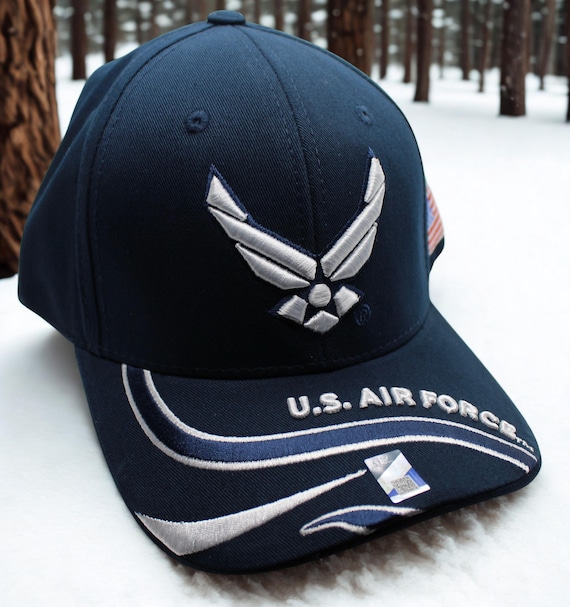 アメリカ空軍帽子。刺繍入りアメリカ空軍キャップ。退役軍人用USAF