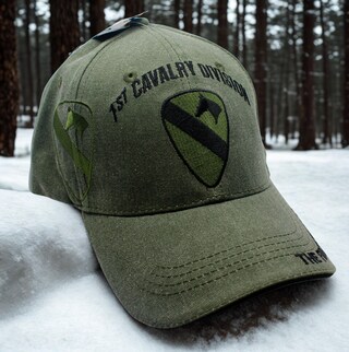 Cappellino Baseball AH 1 Cobra 1ST Cavalry Division – Unisex, Regolabile, Morbido