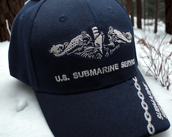 Ee. Uu. Gorra De Béisbol De Veterano Azul Marino Con Águila