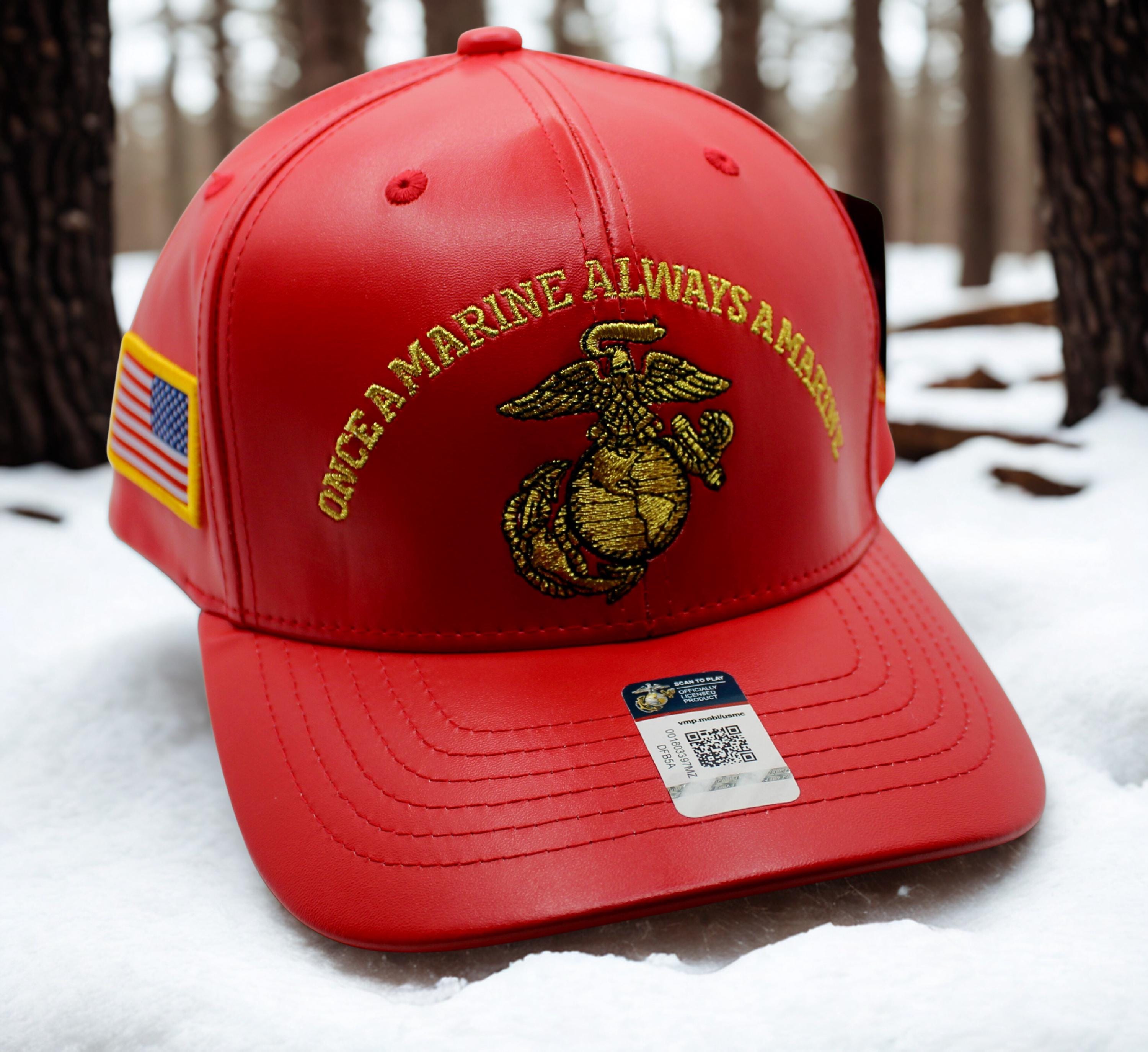 Casquette Marine Corps 250e Anniversaire - Réglable, Unisexe - Hommage Vétérans, Cadeau Militaire - 11